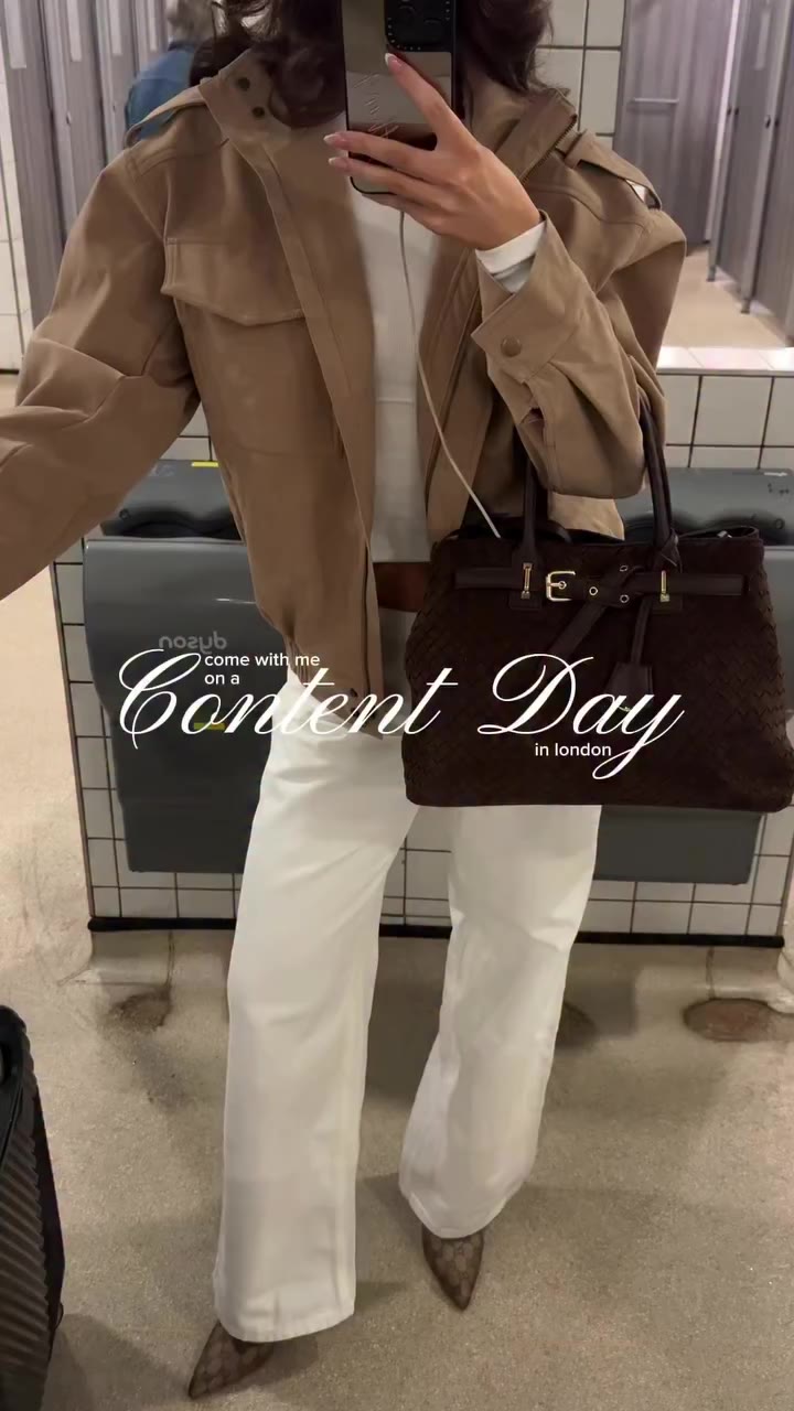 content days are my fave 🤎🍂 and girls, is your True Tone on or off? #vlogs…
