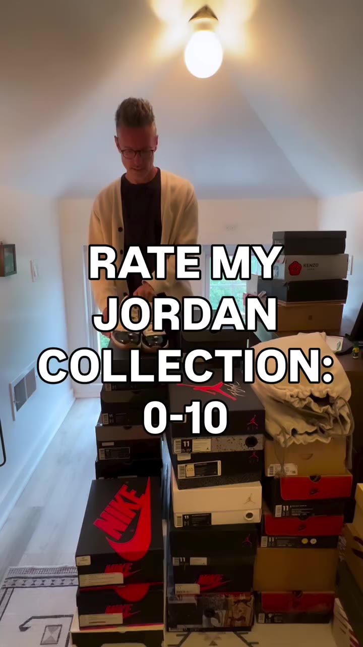 I’ve been collecting Jordans for decades and decided to dig into my archive to…