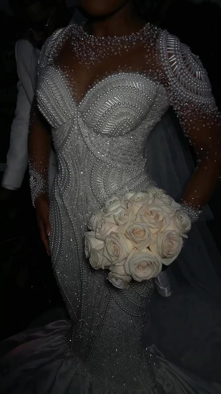 Every pearl. Every curve. Every detail. Intentional. Bride @labellejolifanta…