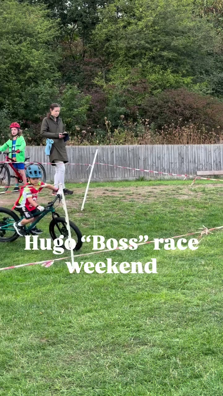 Round 1 of the Go-Ride series — race number #28 at Elmstead Woods 🚲🌿 Hugo’s…