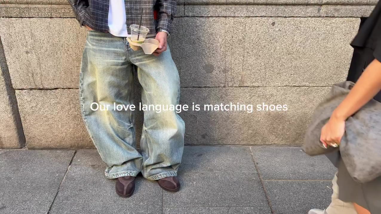 Our love lenguage: matching shoes #parejas #goals #krack #lovelenguage…