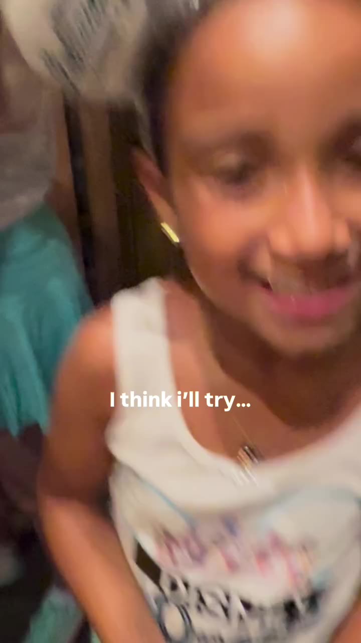 I think I’ll try… EVERYTHING. 😂💕 Why not?! I’m only 8! ✨ Cheer? Yep. 📣…