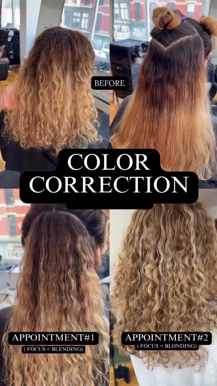 Color Corrections are always worth it when you’re patient! This took two…