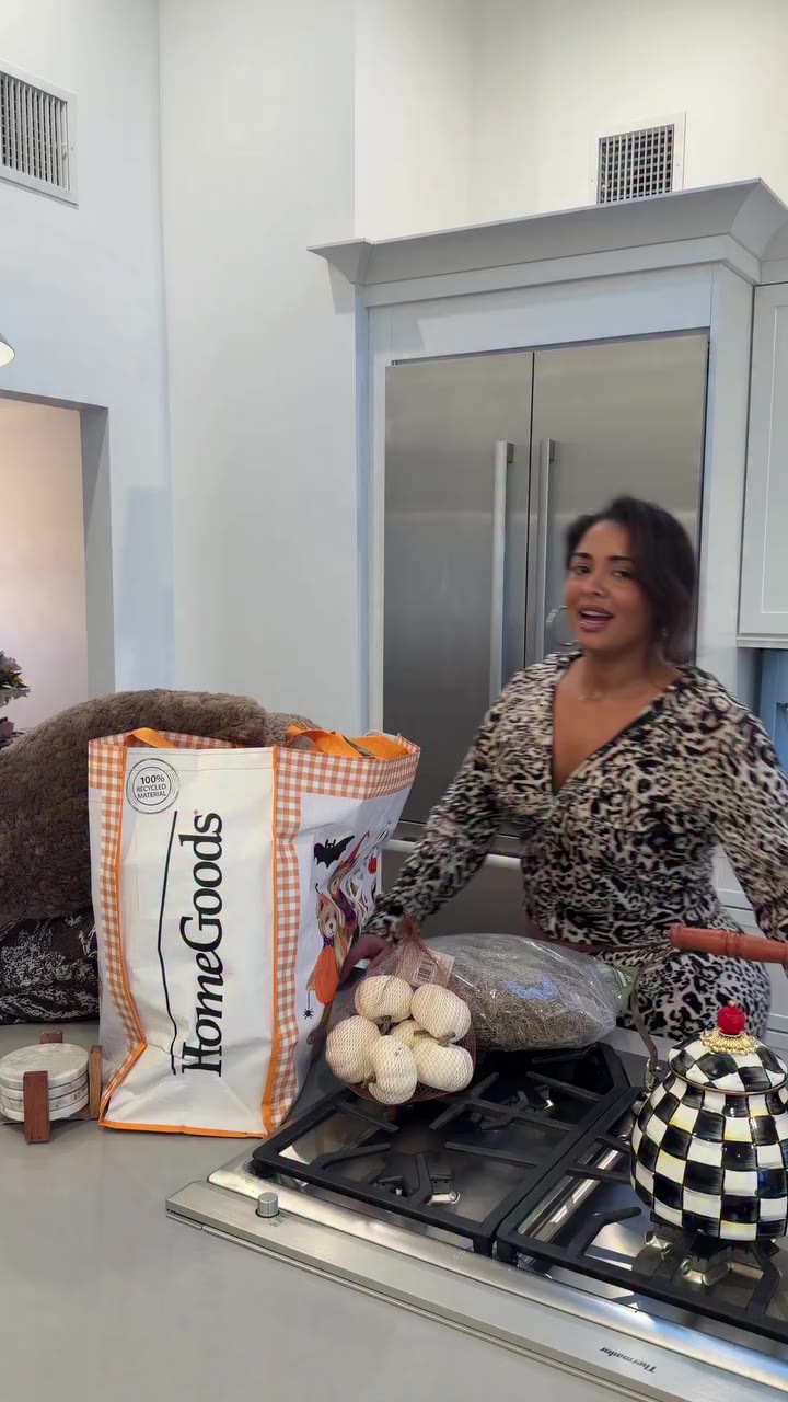 Spent the afternoon at @homegoods and Michaels to finish setting up up the…