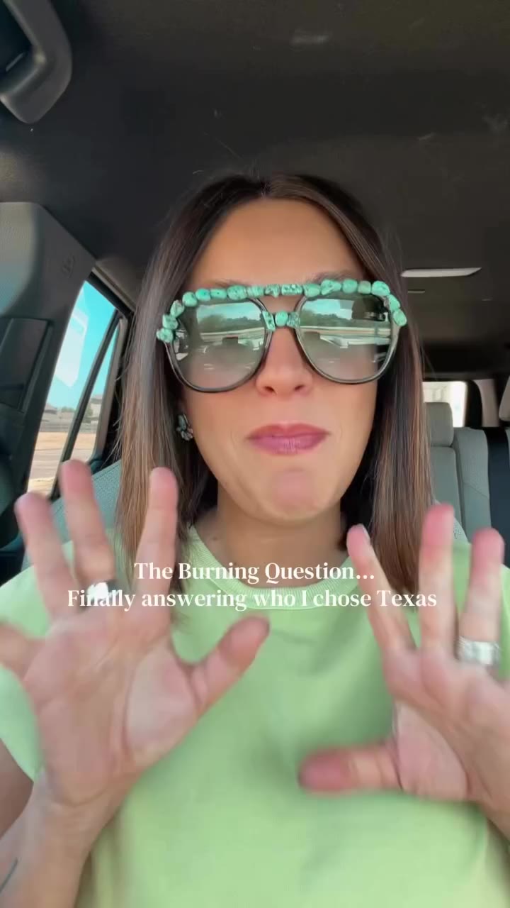 The burning question… Why I moved to Texas?! Listen to find out, and let me…