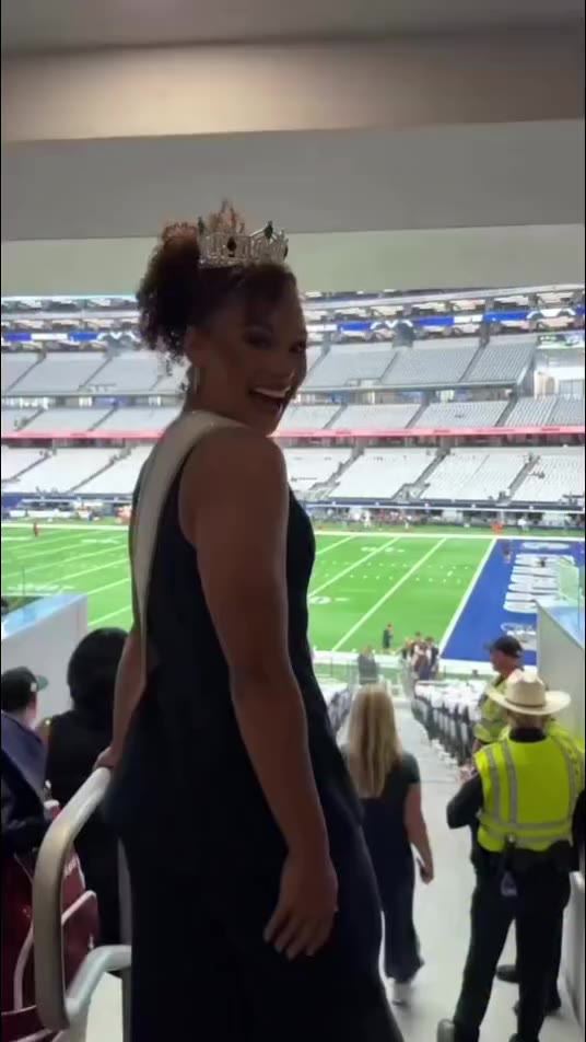 Miss America Regan Hutsell experienced the ultimate Dallas Cowboys home…