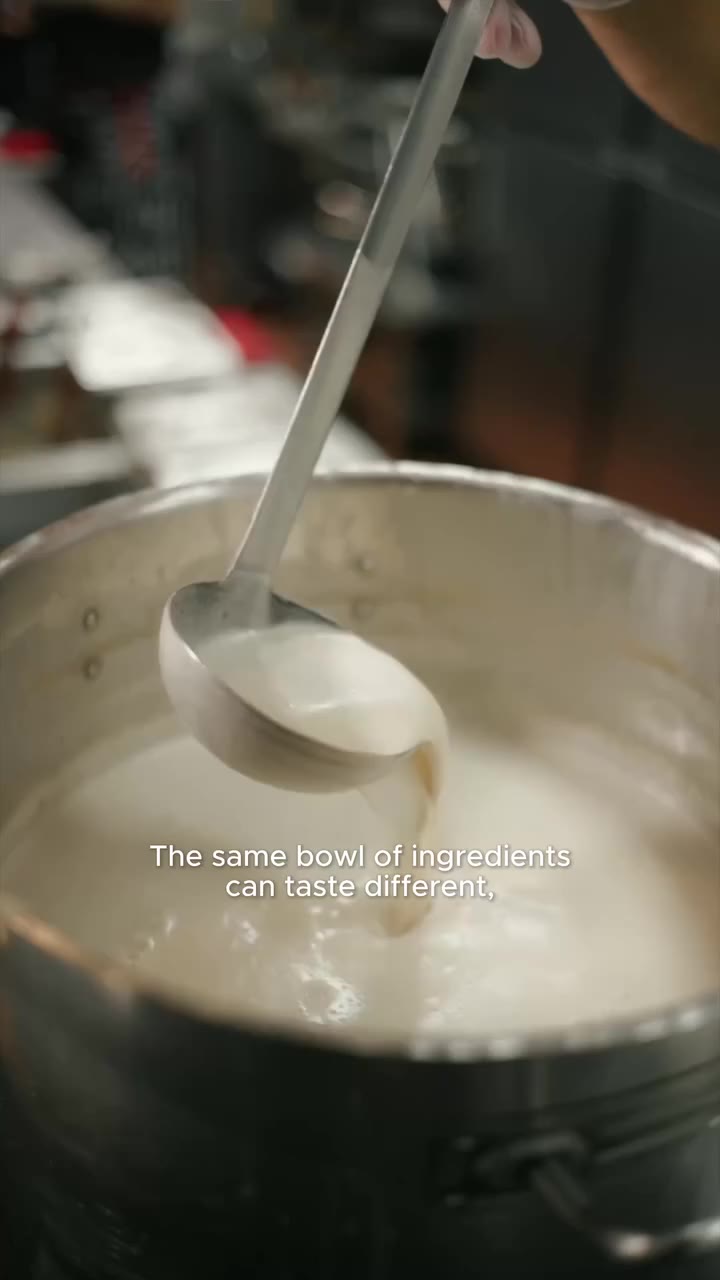 Every bowl begins long before it is served. Hours of simmering. Careful…