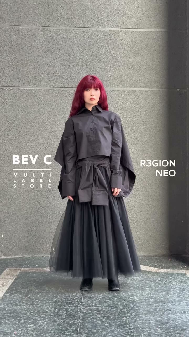 [KAWAN KAWAN STYLING GUIDE] TOP: DOUBLE SHIRT DRESS from R3GION BOTTOM…