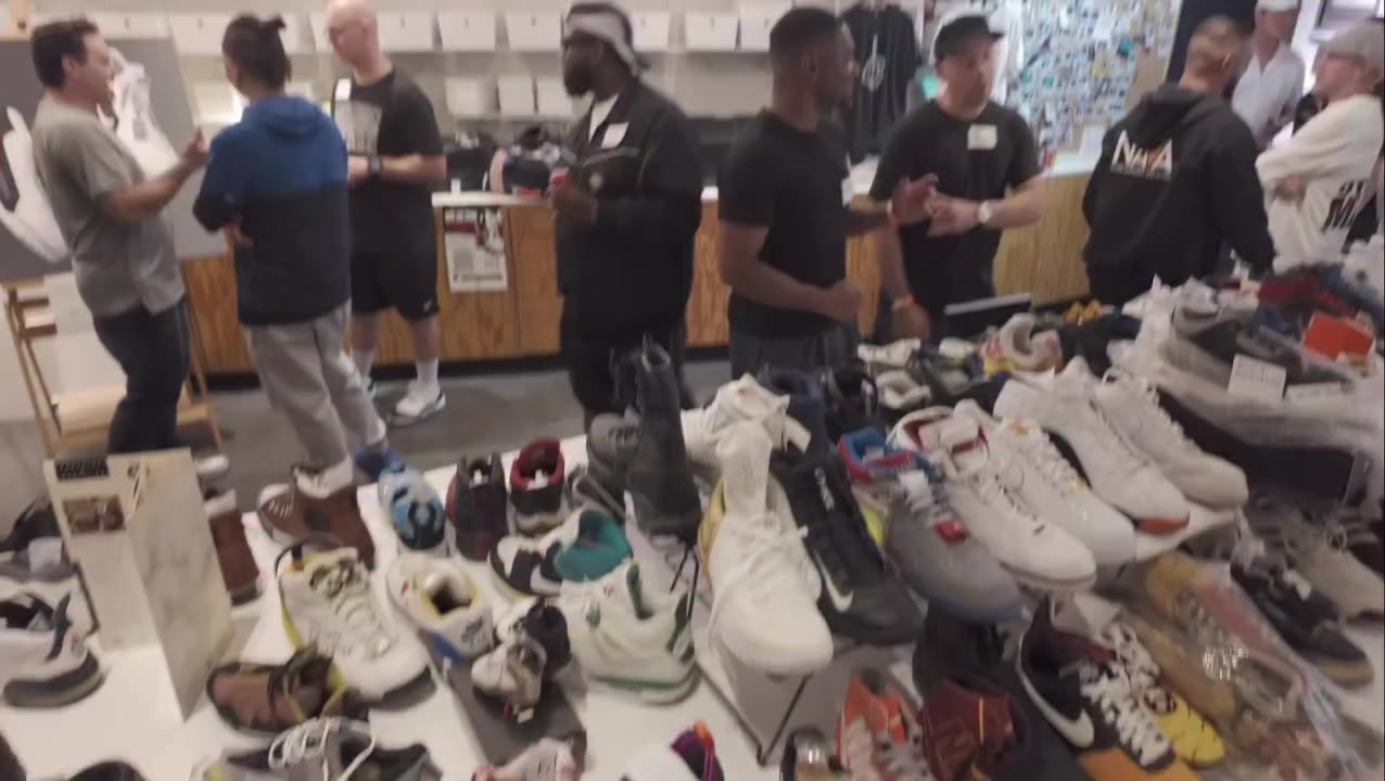 THE GATHERING 👟 Going back through the footage from Portland and finally…
