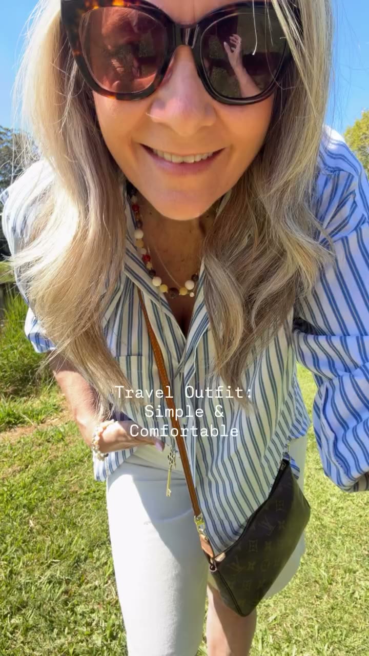 Travel outfit - keeping it simple and comfortable. Bermuda Shorts | Shirt |…