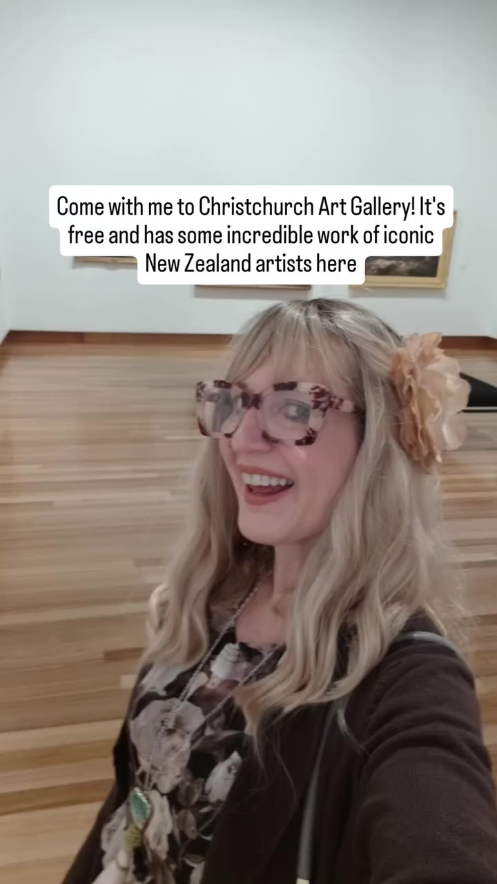 Come with me to Christchurch Art Gallery! It's free to enter and has…