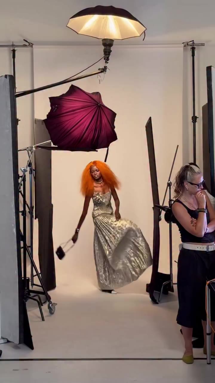The most amazing @caren_jepkemei behind the scenes on a recent fashion…