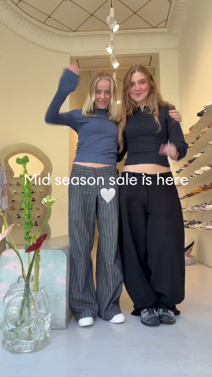 Mid season sale is on 🤍 Explore the discounts online & in-store.
