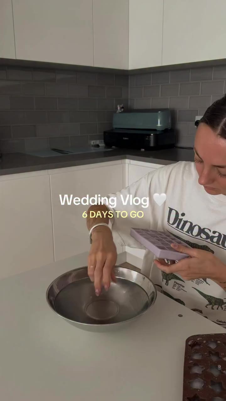 6 days to go!!!!! 🤍🤍🤍🤍 #weddingvlog #bride2026 #wedding2026
