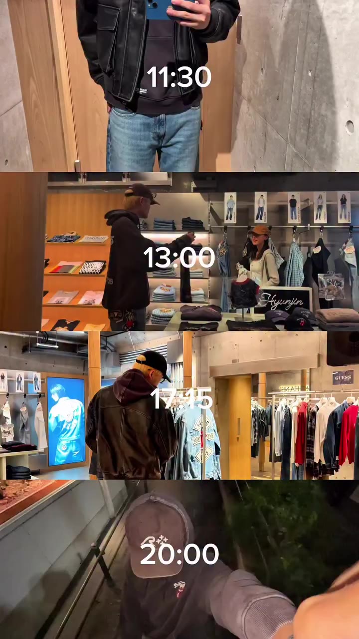 GUESS JEANS Tokyoのスタッフの1日💫 新作も入荷して秋めいた店内をぜひチェック。 GUESS JEANS Tokyo…