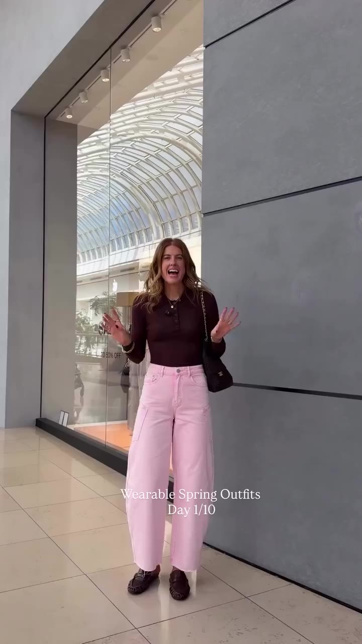 How to wear chocolate brown in spring 🤎⁠ ⁠ Comment SHOP and we’ll send you…