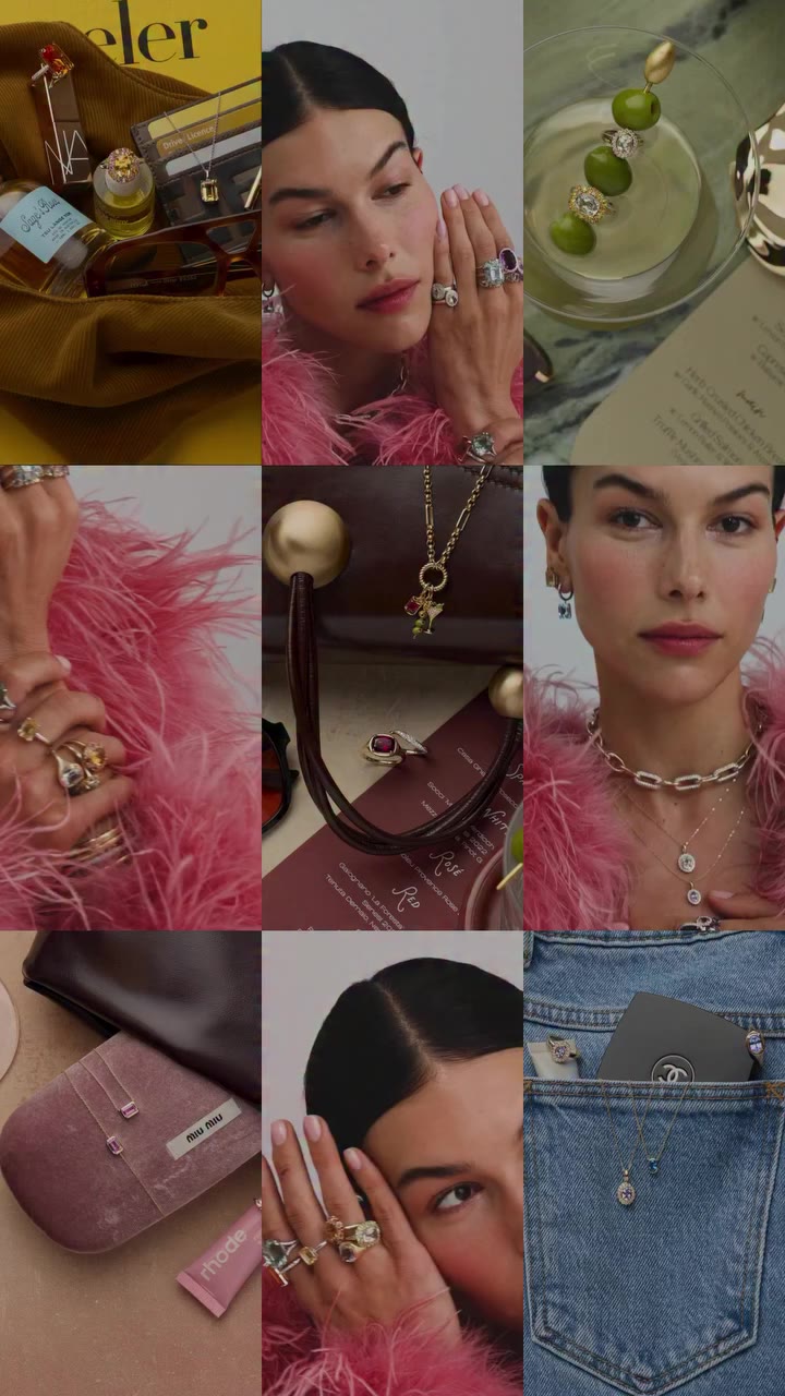 Your jewellery collection called… it wants more colour. #michaelhill