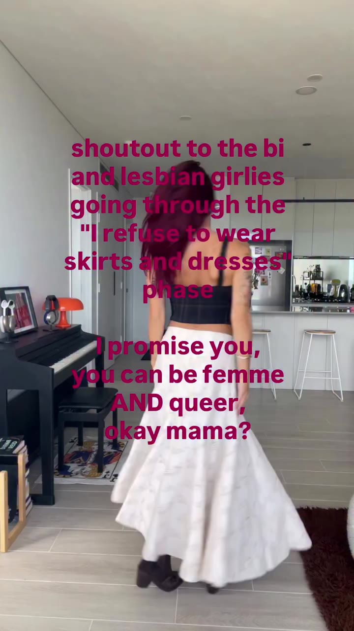 no bc I tried to be masc for like a year 🤡 OBVIOUSLY this isn't to say you…