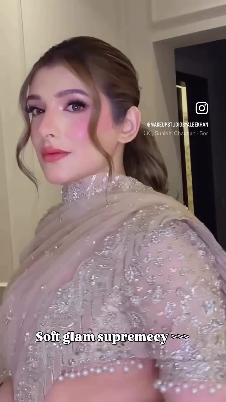 Nothing like a good soft glam that makes you look at yourself in the mirror…