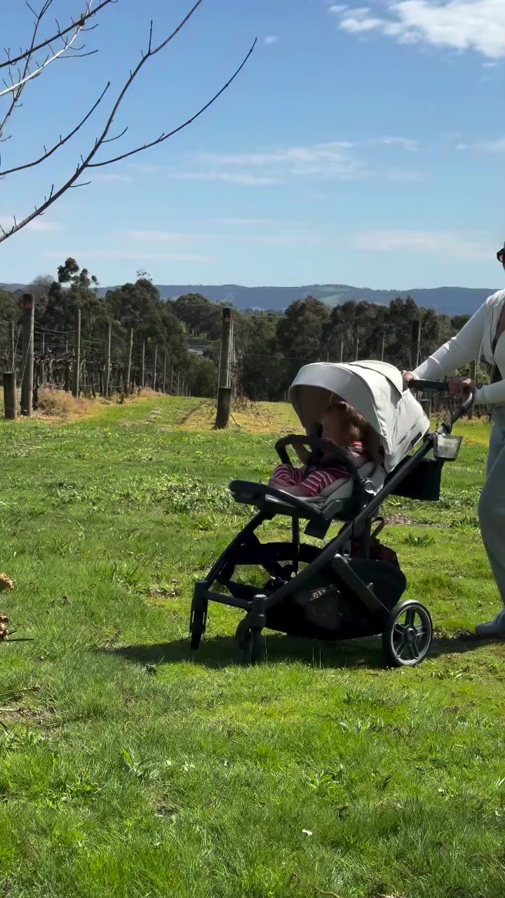 A beautiful day spent outdoors exploring in our new @uppababy_australia Cruz…