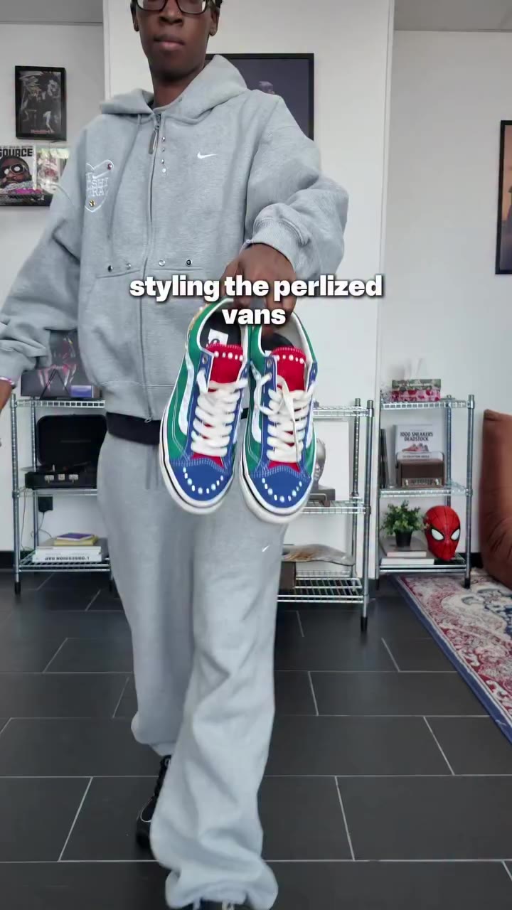 how i style my pearlized colored vans