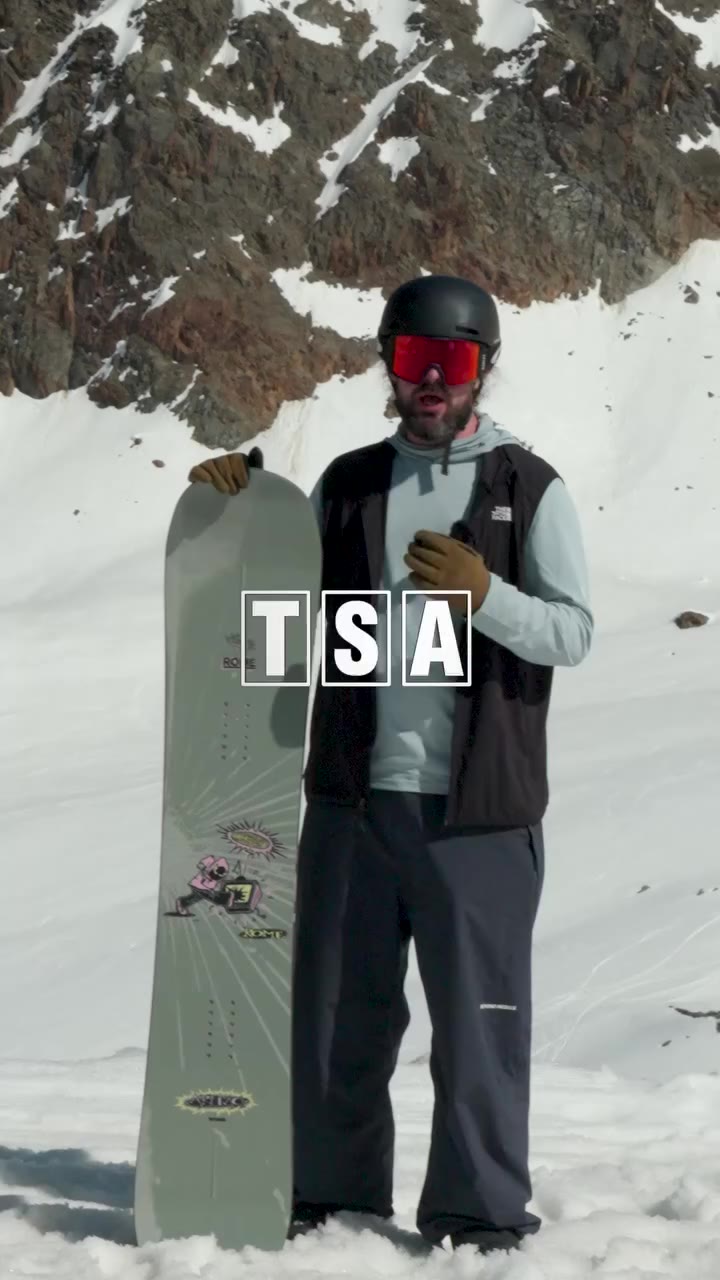 The main man Kiefer took the Rome Artifact out for a razz at Snowboard Spring…