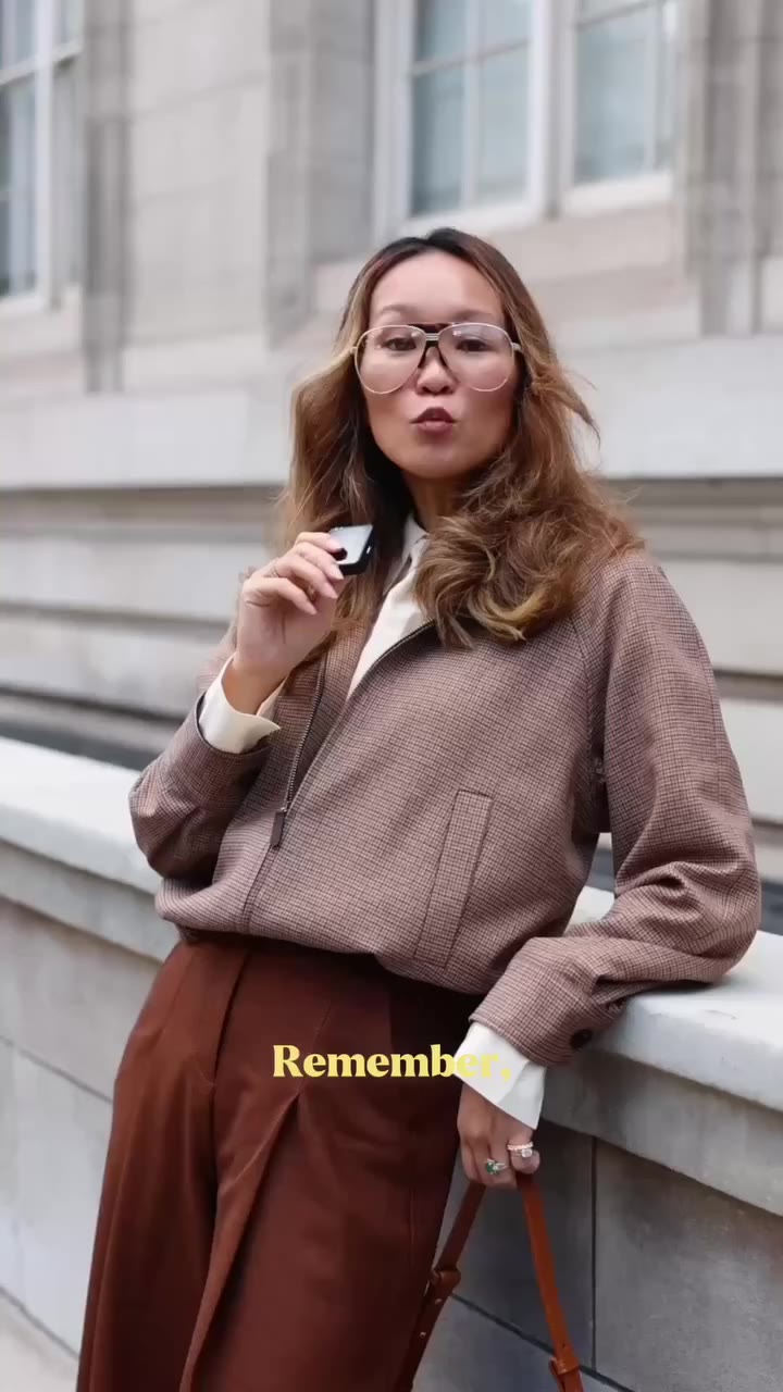 Corporate lawyer @marikokuo is centering her seasonal workwear wardrobe around…
