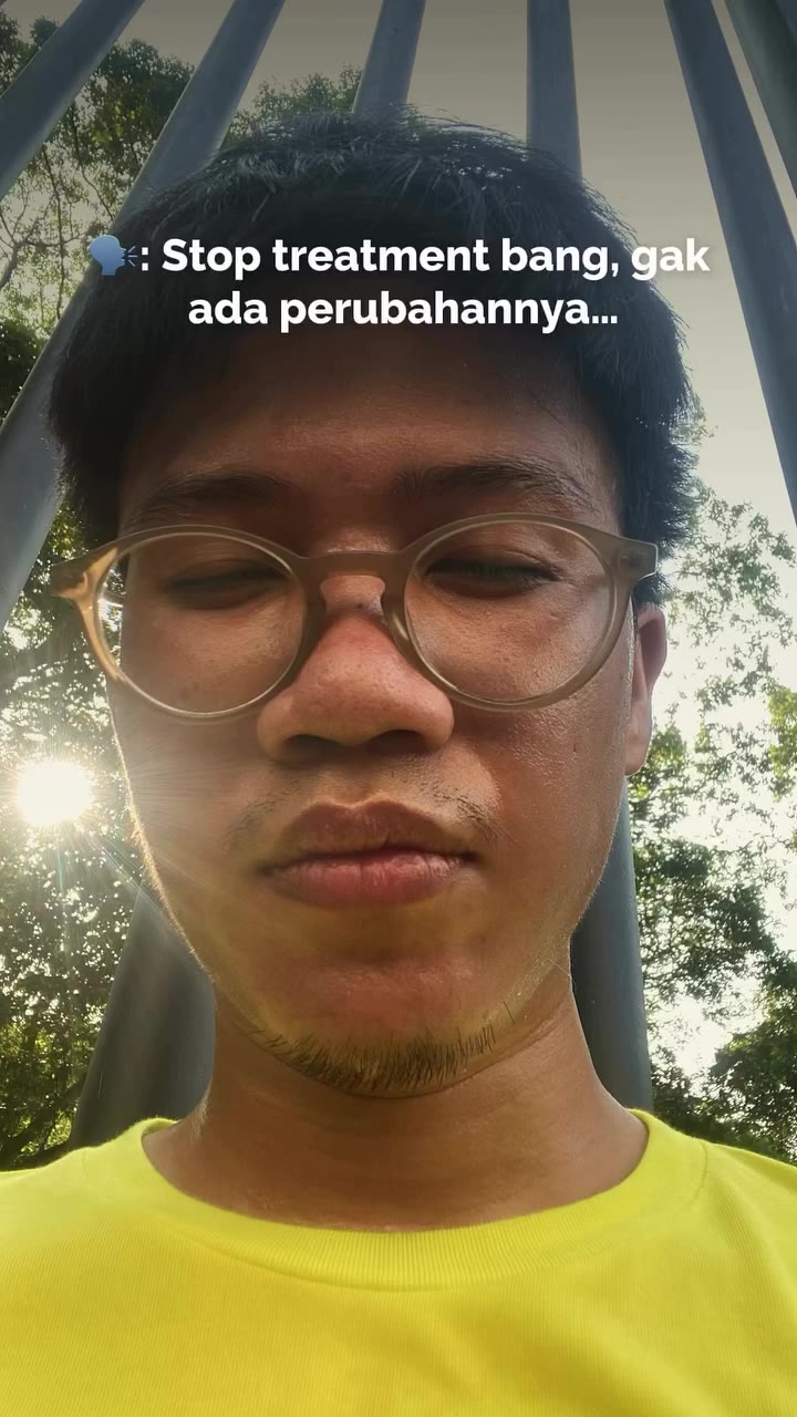Kalo ada yang ngeremehin gini, jangan nge-down! BUKTIIN, kalo treatment dan…