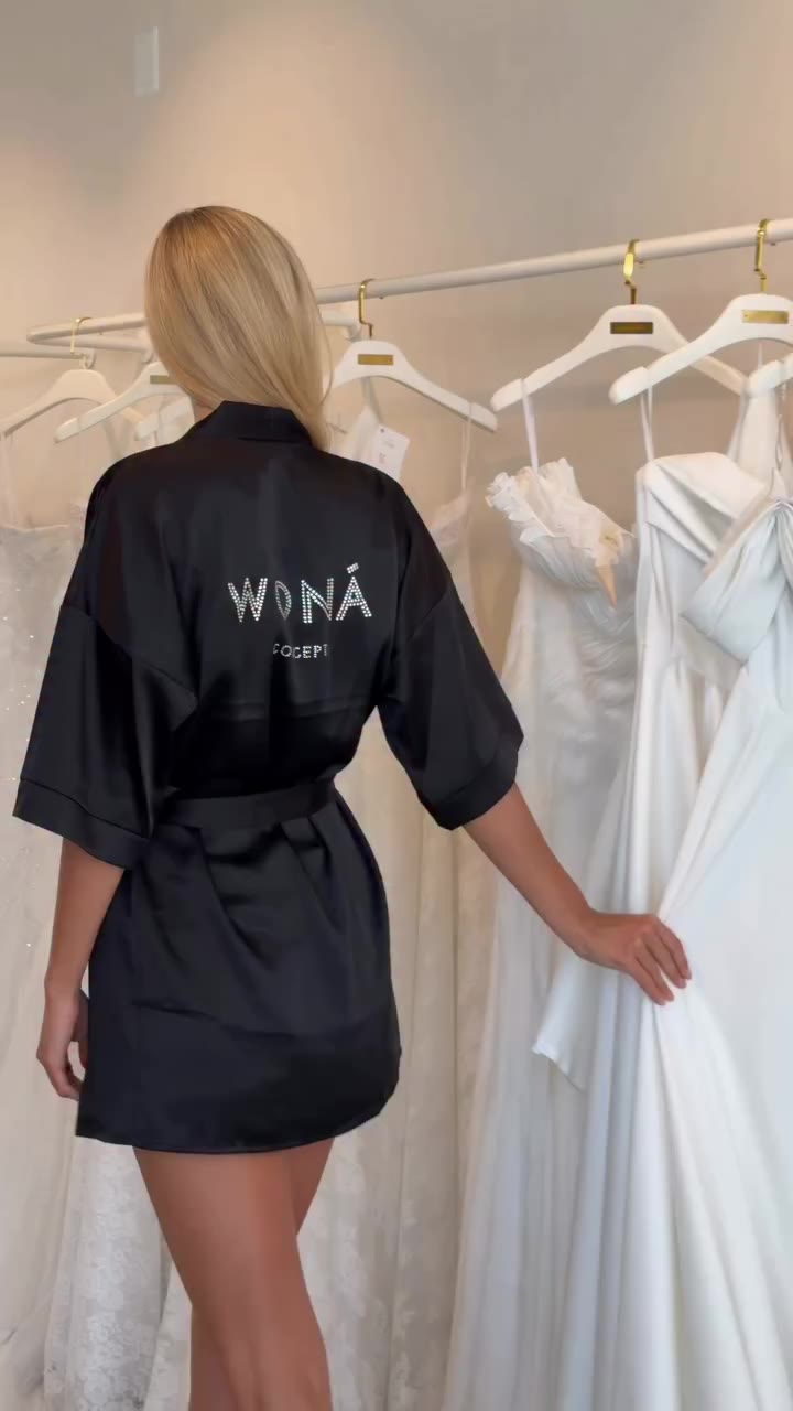 ATLAS from the ATELIER LA FEMME collection, tried on at WONÁ Bridal…