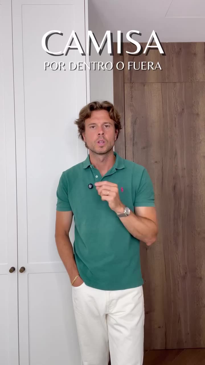 Como saber si una camisa va por dentro o por fuera✍🏻