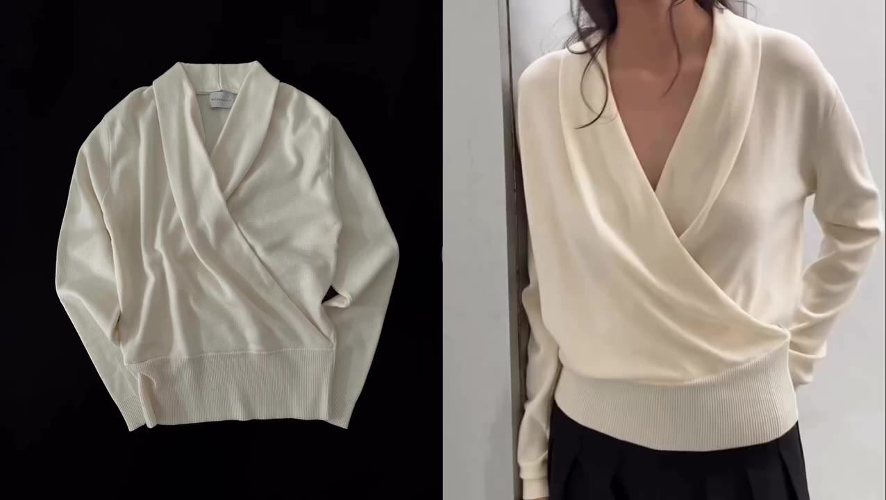 Easy knit, refined shape #MORNINGSOL