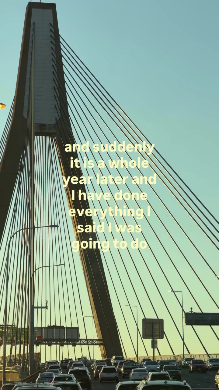 a lot can change in a year (if you want it to) 🥹🌟🥰 #sydney #growth #mindset…