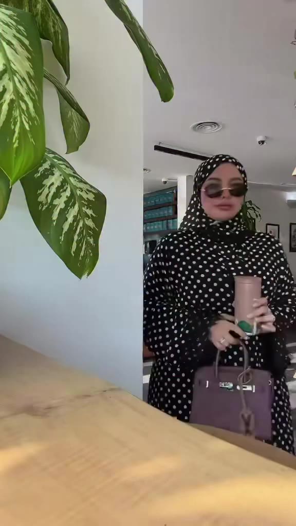 Polka Dots, effortlessly elegant A graceful chiffon polka dot abaya, fully…
