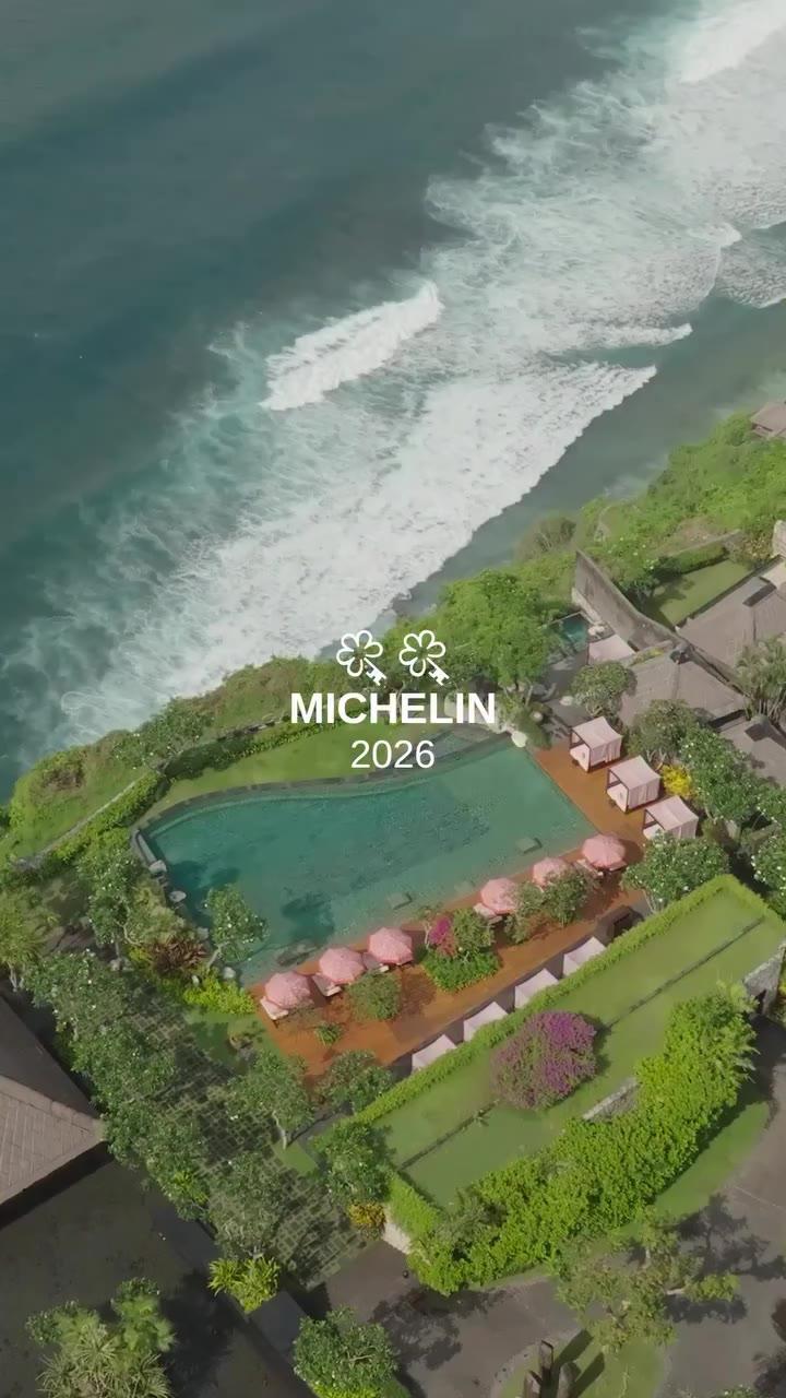 Two MICHELIN Keys. Bvlgari Resort Bali shines within the constellation of Keys…