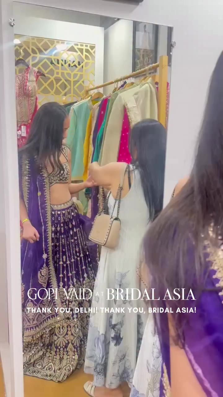 Delhi, you’ve been amazing! 🫶🏼 Gratitude to the entire team of Bridal Asia…