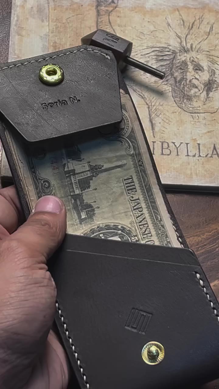 A little vintage. A little rugged. Made for the everyday. Fold Over Wallet V2…