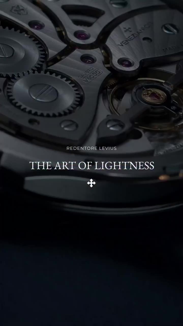 Lightness was only half the challenge. The Redentore Levius is crafted from…