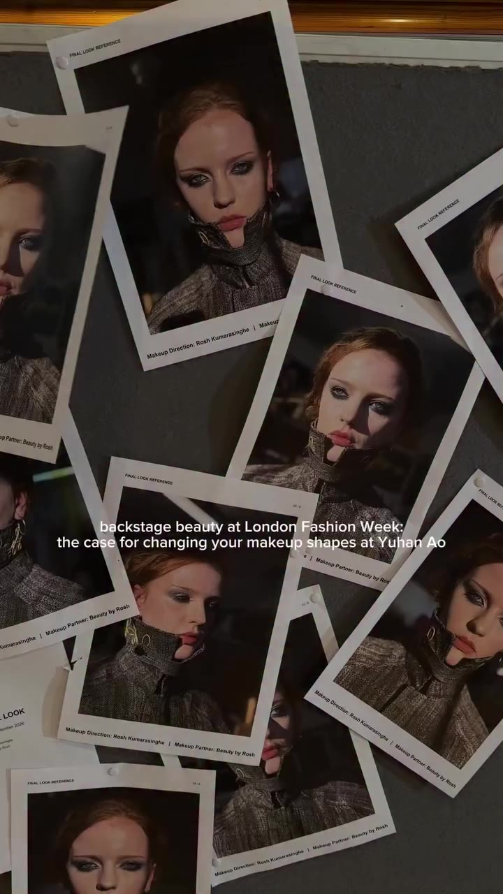 Backstage Beauty at London Fashion Week: a case for the “anti-wing” at Yuhan…
