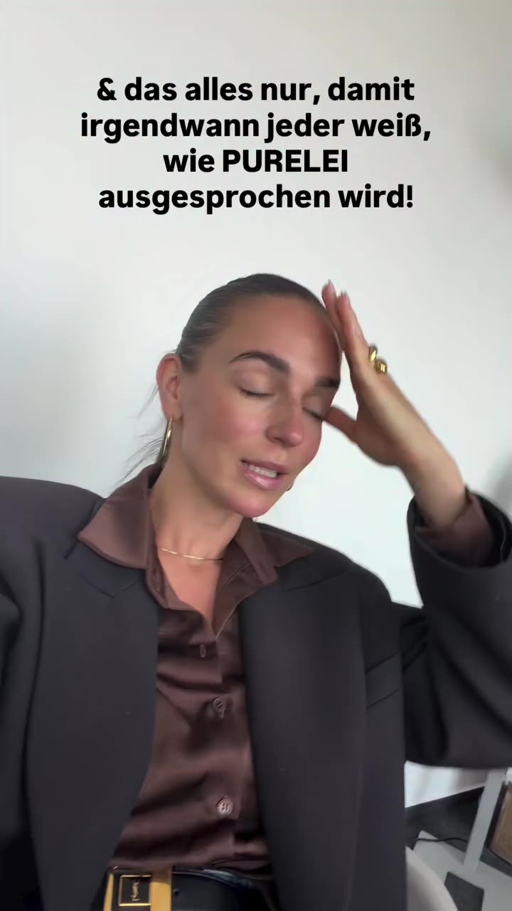 Ich weiß echt nicht, wie OFT ich wegen PURELEI schon aus meiner Komfortzone…