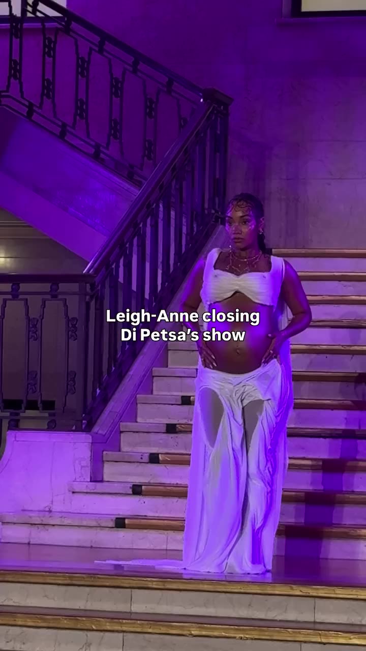 Leigh-Anne Pinnock of Little Mix fame closes the Di Petsa show 💧 titled Holy…
