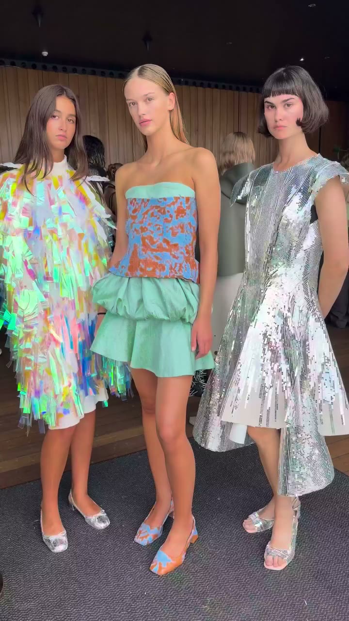 Backstage at @sst_fashiondept during Copenhagen Fashion Week SS27