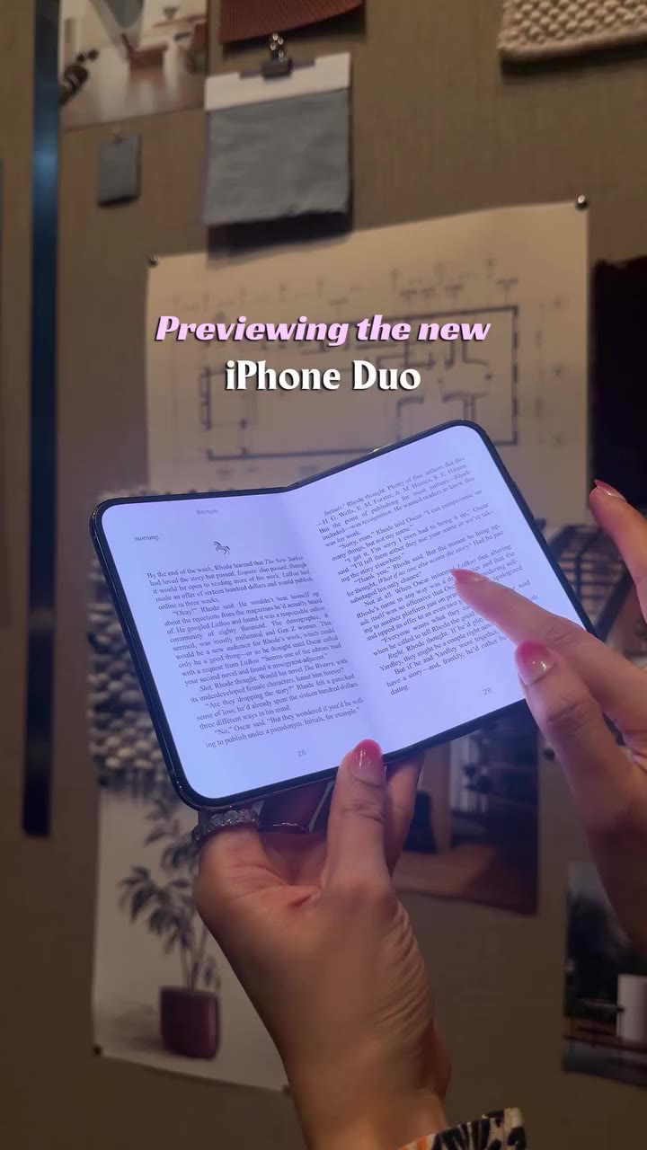 First look at the new iPhone Duo from @apple’s event ✨ It feels nostalgic yet…