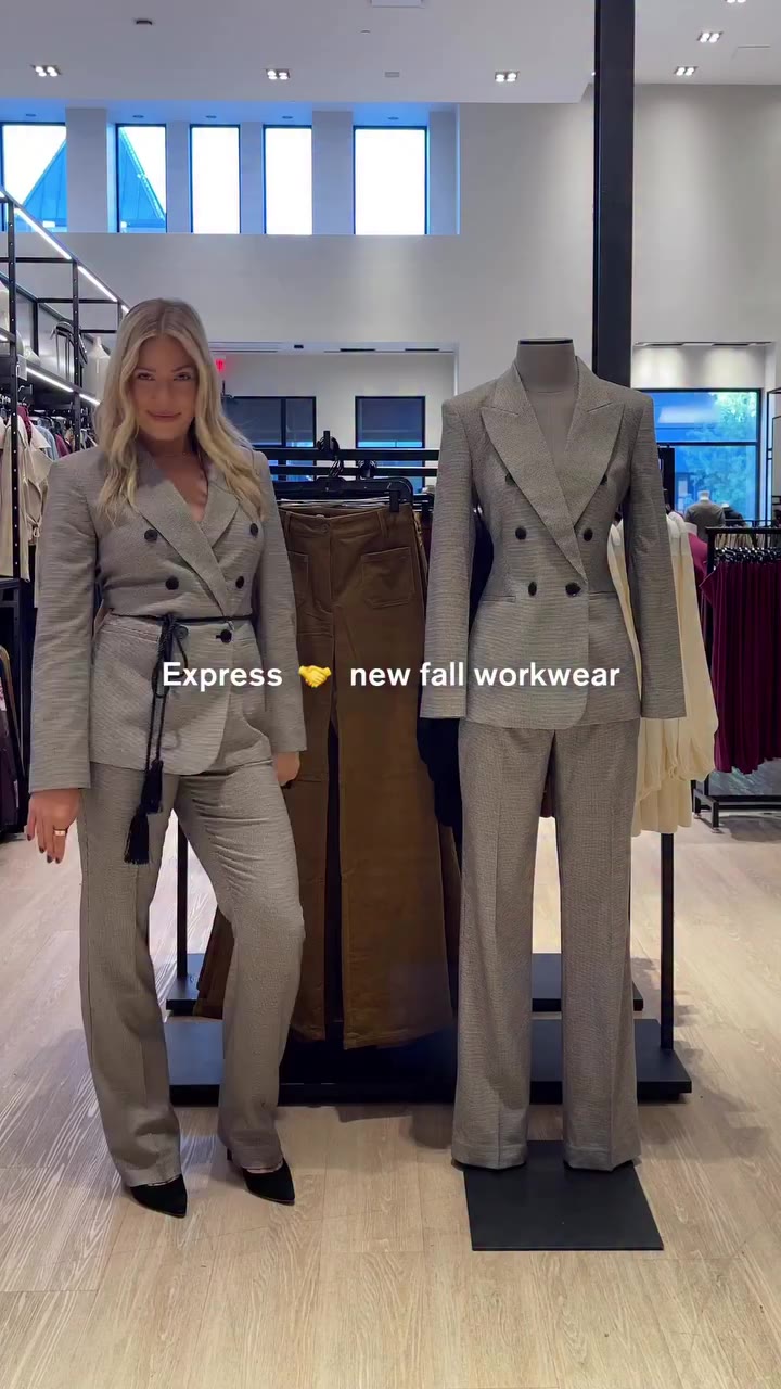 The business at hand? Refreshing your fall officewear. Work smarter, not…
