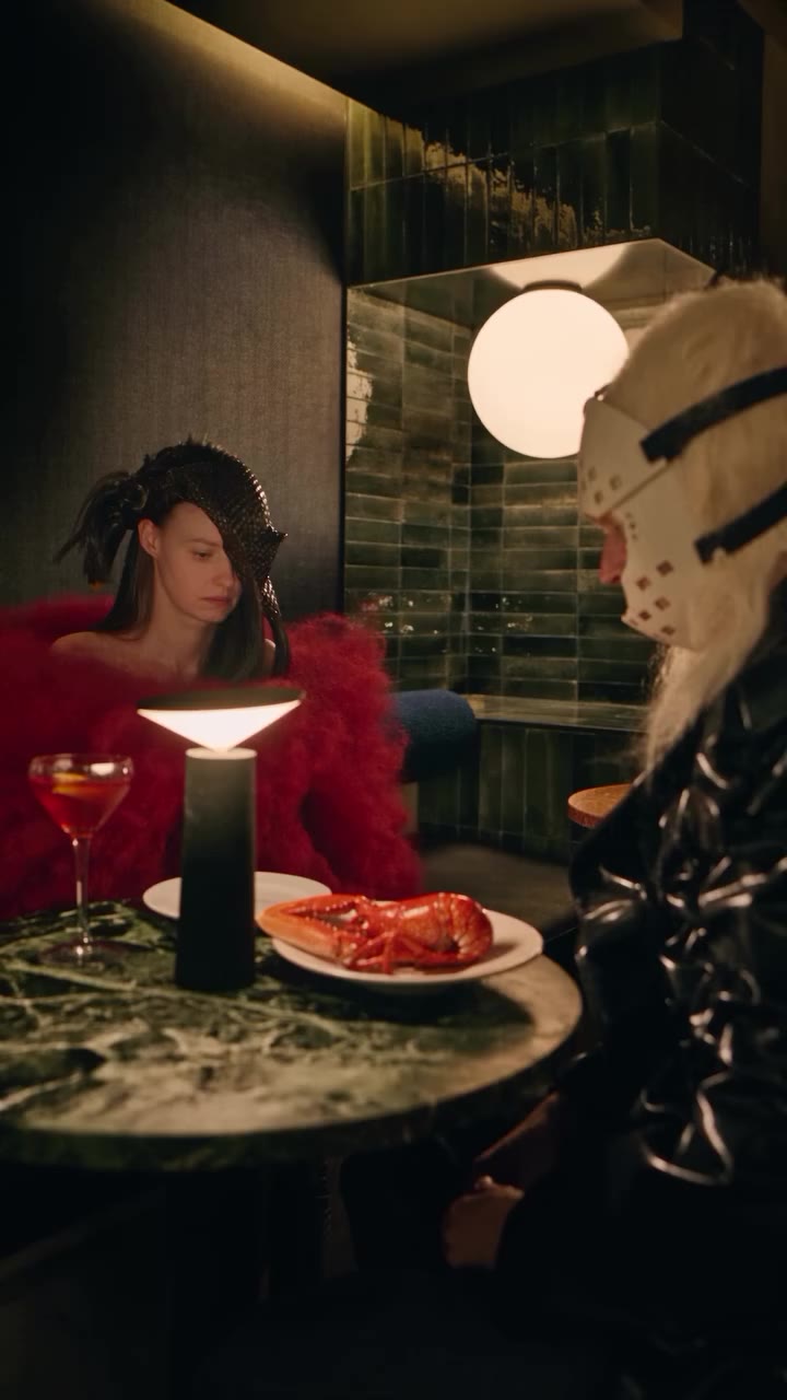 The Lobster. An experiment using Ai starting with a ‘optical real’ performance…