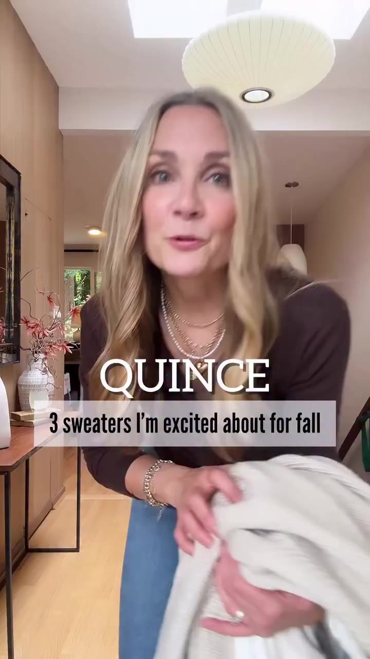 You won’t find higher quality sweaters at a better price than at @onequince !…