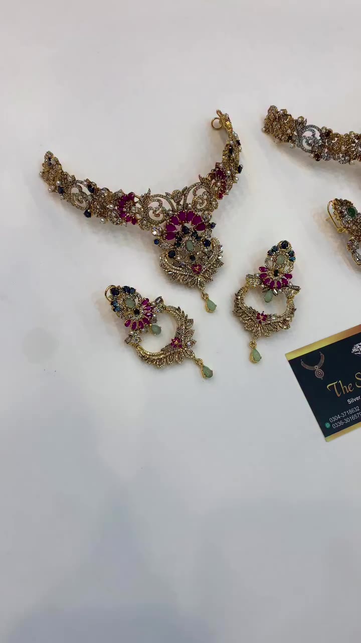 Our jewellery is made in 925 Silver with Real Imported Stones and Gem Stones…