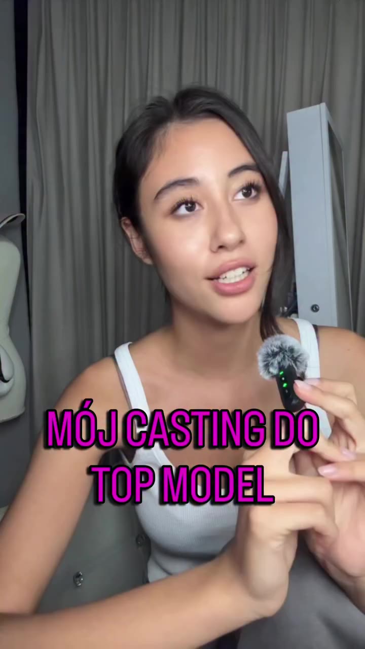 mój casting do @topmodelpolskatvn ✌🏼🩷 dużo stresu, ale było worth it!! part…
