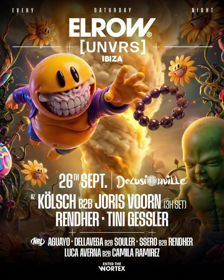 IBIZA, DELUSIONVILLE IS BACK. 🌼🔥 This Saturday, step back into @ronenglish's…