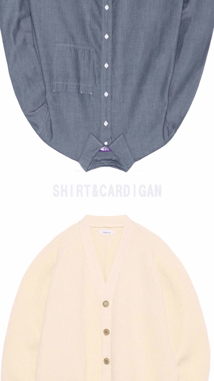 SHIRT&CARDIGAN