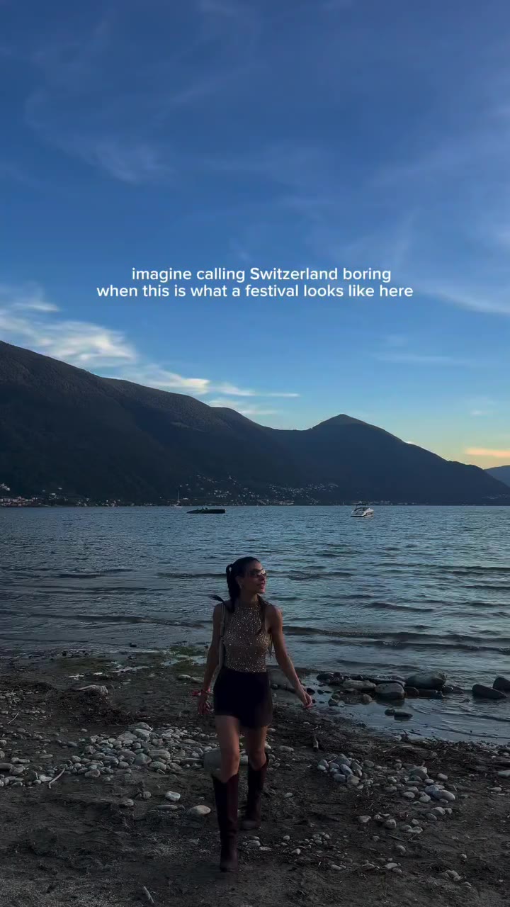 between lakes and mountains… @sunice.festival #trending #swissfestival…